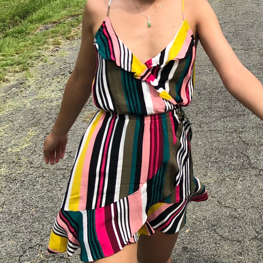 Express striped sundress